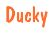 Rendering "Ducky" using Dom Casual