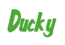 Rendering "Ducky" using Big Nib