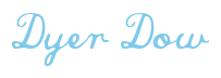 Rendering "Dyer Dow" using Commercial Script