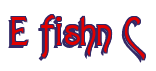 Rendering "E fishn C" using Agatha
