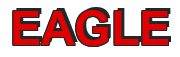 Rendering "EAGLE" using Arial Bold