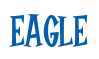 Rendering "EAGLE" using Cooper Latin