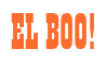 Rendering "EL BOO!" using Bill Board