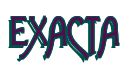 Rendering "EXACTA" using Agatha