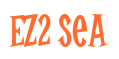 Rendering "EZ2 Sea" using Cooper Latin