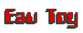 Rendering "Eau Toy" using Computer Font