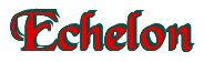 Rendering "Echelon" using Black Chancery