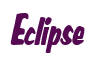 Rendering "Eclipse" using Big Nib