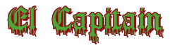 Rendering "El Capitain" using Dracula Blood