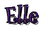 Rendering "Elle" using Curlz