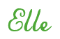Rendering "Elle" using Commercial Script