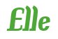 Rendering "Elle" using Color Bar
