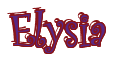 Rendering "Elysia" using Curlz