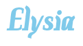 Rendering "Elysia" using Color Bar