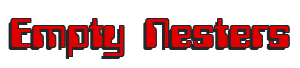 Rendering "Empty Nesters" using Computer Font
