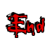 Rendering "End" using Buffied