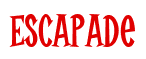 Rendering "Escapade" using Cooper Latin