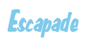 Rendering "Escapade" using Big Nib