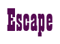 Rendering "Escape" using Bill Board