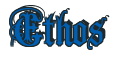 Rendering "Ethos" using Anglican