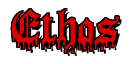 Rendering "Ethos" using Dracula Blood