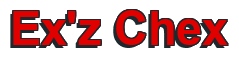 Rendering "Ex'z Chex" using Arial Bold