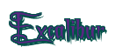 Rendering "Excalibur" using Charming
