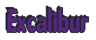 Rendering "Excalibur" using Callimarker