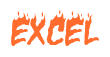 Rendering "Excel" using Charred BBQ