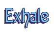 Rendering "Exhale" using Agatha