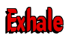 Rendering "Exhale" using Callimarker