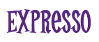Rendering "Expresso" using Cooper Latin