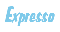 Rendering "Expresso" using Big Nib