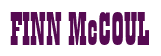 Rendering "FINN McCOUL" using Bill Board
