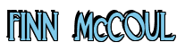 Rendering "FINN McCOUL" using Deco