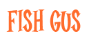 Rendering "FISH GUS" using Cooper Latin
