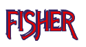 Rendering "FISHER" using Agatha