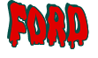 Rendering "FORD" using Drippy Goo