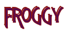 Rendering "FROGGY" using Agatha
