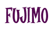 Rendering "FUJIMO" using Cooper Latin