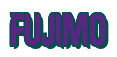 Rendering "FUJIMO" using Callimarker