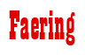 Rendering "Faering" using Bill Board