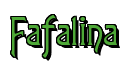 Rendering "Fafalina" using Agatha