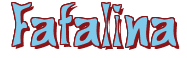 Rendering "Fafalina" using Bigdaddy
