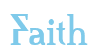 Rendering "Faith" using Credit River