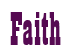 Rendering "Faith" using Bill Board