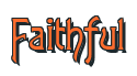 Rendering "Faithful" using Agatha