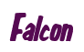 Rendering "Falcon" using Big Nib