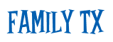 Rendering "Family Tx" using Cooper Latin