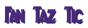 Rendering "Fan Taz Tic" using Deco